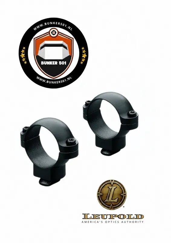 Leupold 52313 Montage Ring DD Low · Plata
