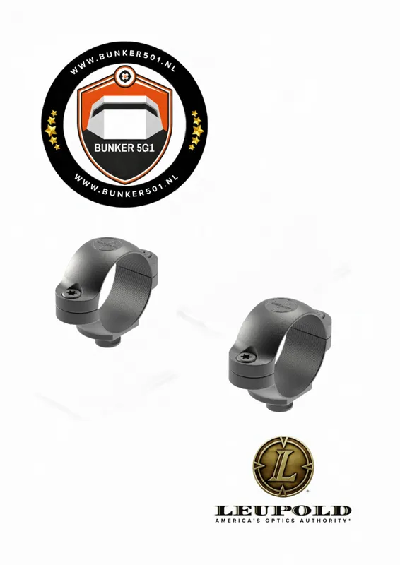 Leupold 60976 QR Super Low Ring Matte
