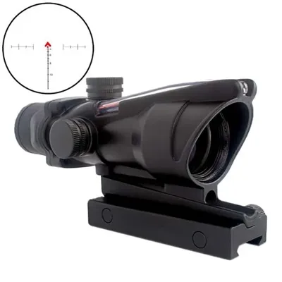 Richtkijker | 4x32 ACOG | Fibre Optic | Zwart - Ram Tactical