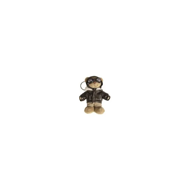Schlüsselanhänger Teddy Pilot