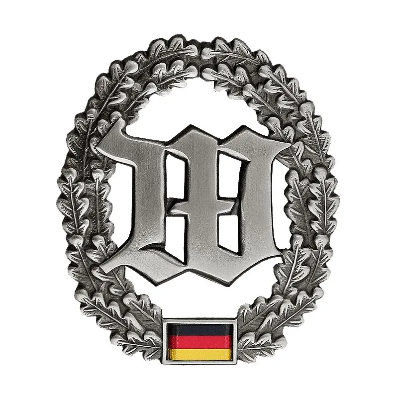 BW Barettabzeichen Wachbataillon Metall