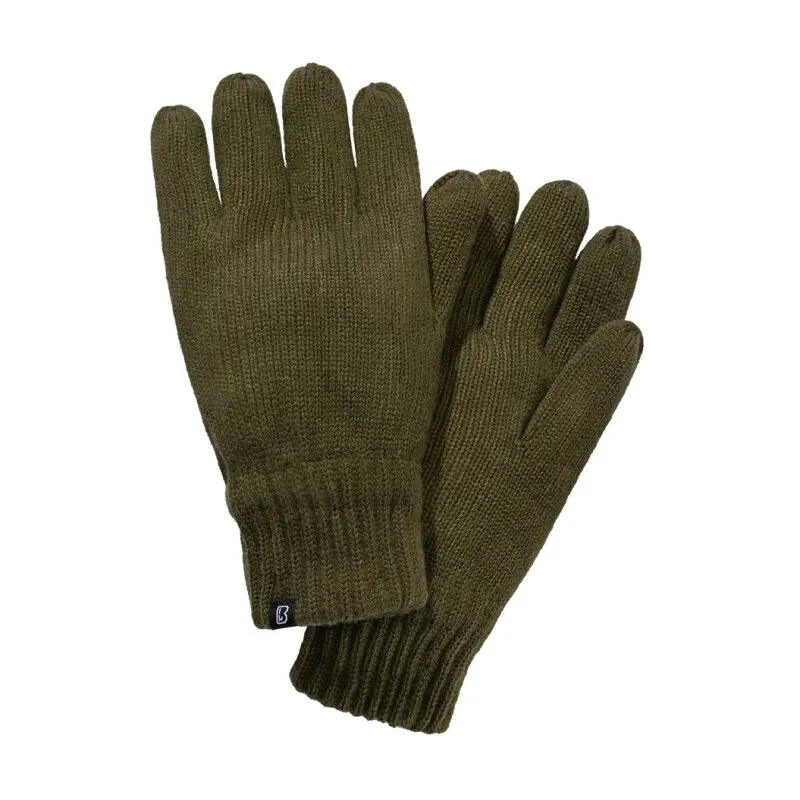 Knitted Gloves · Verde / OD
