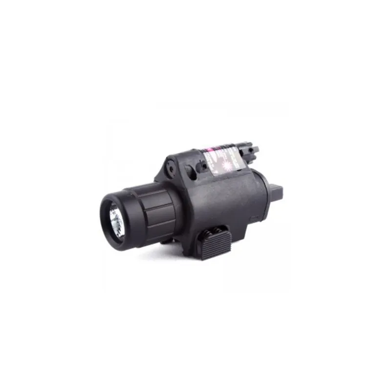 Combat Zone LED Estilo M6 con Laser · Negra rojo