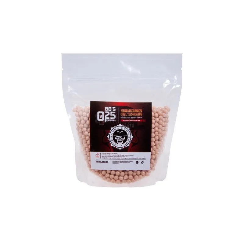 Duel Code Bolas Tracer 2500 0.25 g · Rojo