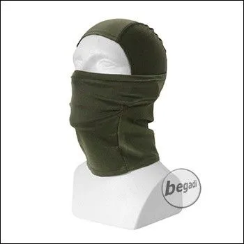 BEGADI Basic Sturmhaube / Balaclava, Einheitsgröße (100% Polyester) · Verde / OD