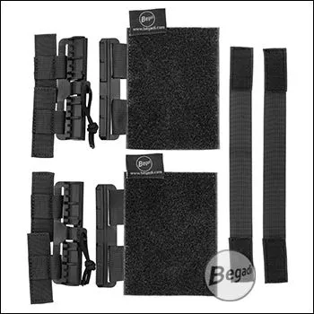 Plattenträger Erweiterung "Quick Release", Set Mit 2 Schnellverschlüssen Und Zubehör - BEGADI