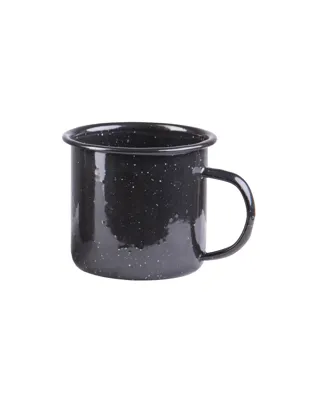 Western Trinkbecher Emaille 350 ml Messer - Kaufen! - Mil-Tec
