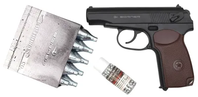 PM1 Set CO2 Luftpistole 4,5 mm BB - Direkt Bestellen! - Borner