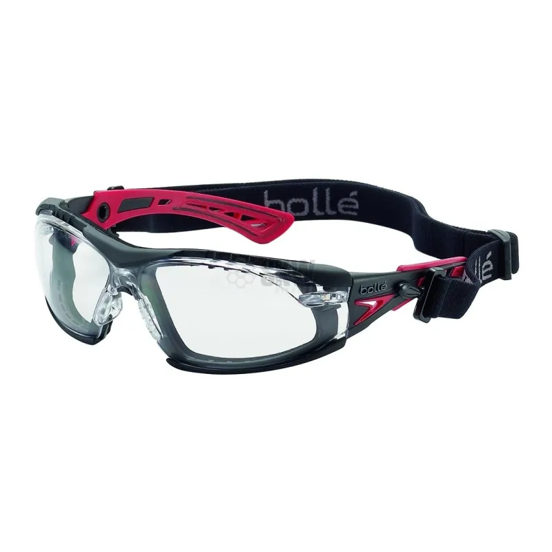 Bollé Rush+ Pc Transparente · Rojo