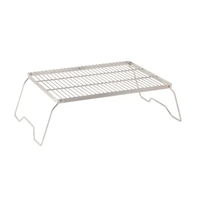 Klappgrill Lassen L 43,5 x 32 x 16,5 cm Inkl. Tragetasche Silber - Robens