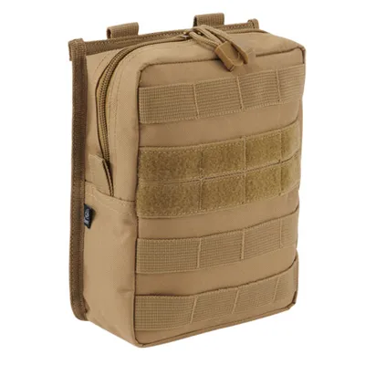 Mehrzwecktasche MOLLE Cross Camel 20,5 x 16 x 5 cm Für Ausrüstung - Brandit