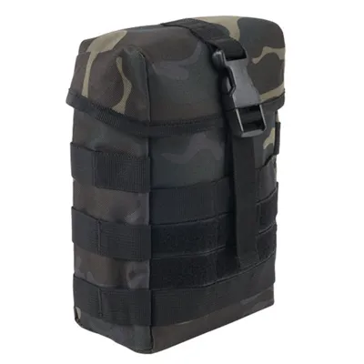 Mehrzwecktasche MOLLE Fire Darkcamo 20 x 15 x 8 cm Für Ausrüstung - Brandit