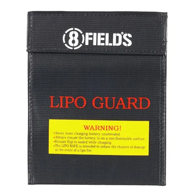 LIPO Safety Bag Medium 18 x 23 cm Feuerfeste Sicherheitstasche - 8Fields Premium