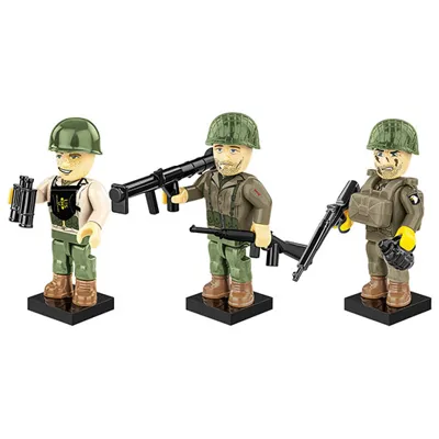 Historical Collection Bausatz Soldaten D-Day 6 Jun 1944 33 Teile 2058 - Cobi