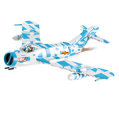 Historical Collection Bausatz Flugzeug MIG-17 NATO Code Fresco 577 Teile 2424 - Cobi