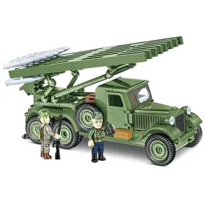 Historical Collection Bausatz Raketenwerfer BM-13 Katyusha (ZIS-6) 440 Teile 2280 - Cobi