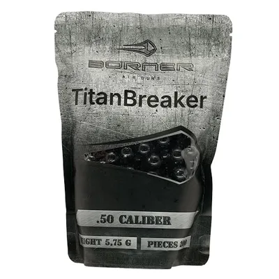 TitanBreaker Steel Balls Mit Kunststoffmantel Kal..50 5,75 g 200ER Beutel - Borner