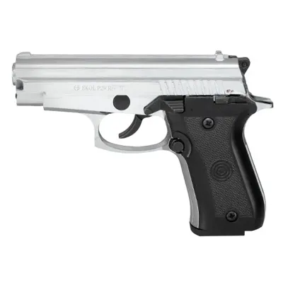 P29 Rev. II Schreckschuss Pistole Kal. 9 mm P.a.k. Verchromt - Ekol