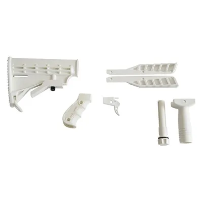 Customizing Kit Für AR-6 Stinger II Weiß Schulterstütze, Griffschalen, Abzug - Steambow