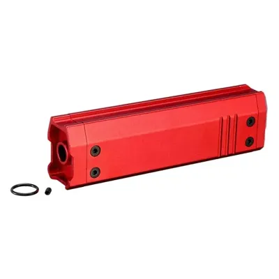 Silencer Aluminium Barrel Extension 130mm 14mm- F. AAP-01 / AAP-01C Rot - Action Army