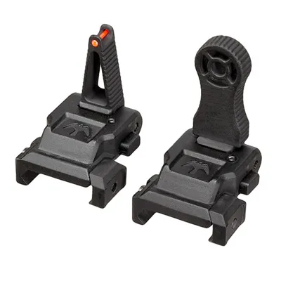 APS Falcon Aluminium Flip-Up Sight Set Front / Rear Für 20 - 22mm Schienen - APS Airsoft