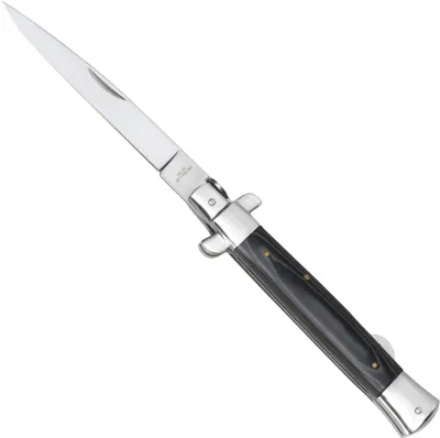 Tame Stiletto Micarta Taschenmesser XXL - Haller