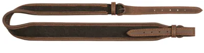 Gewehrriemen Elchleder & Loden Mit Kork-Unterlage - Akah