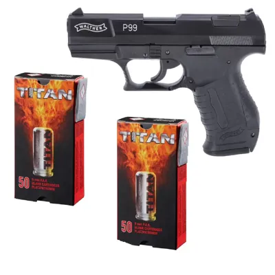 Feuerwerk Starter Set Walther P99 - LivingActive