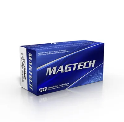 30 Carbine FMJ 110g. 50 Stück - Magtech