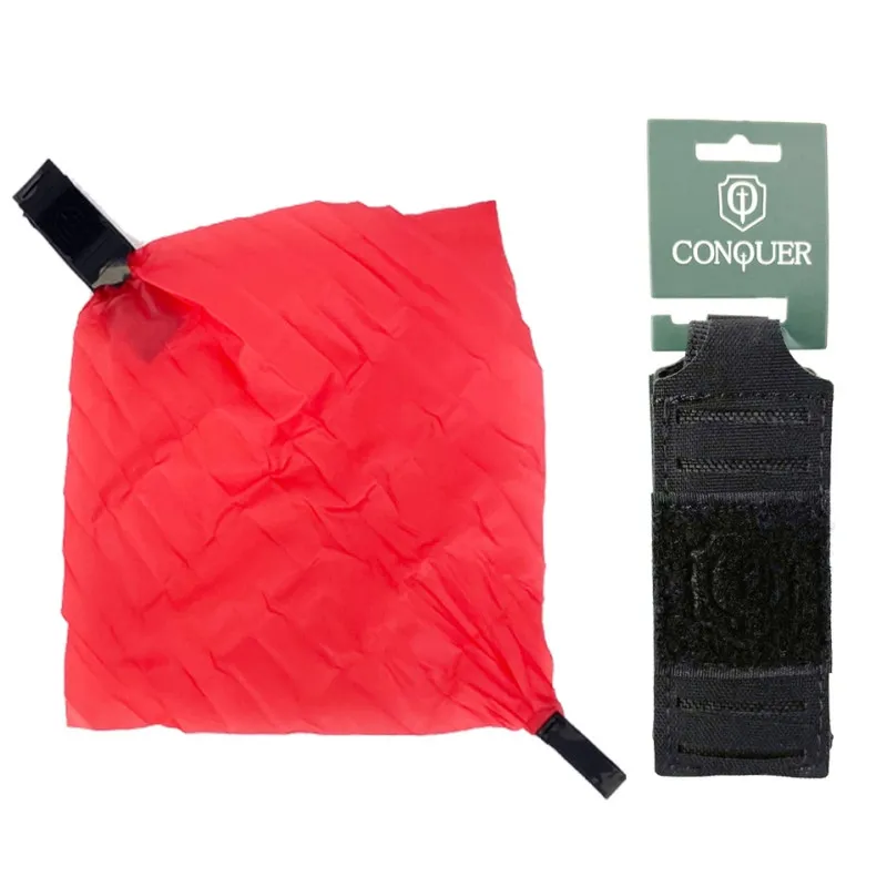 Conquer Dead Rag Pouch · Negro