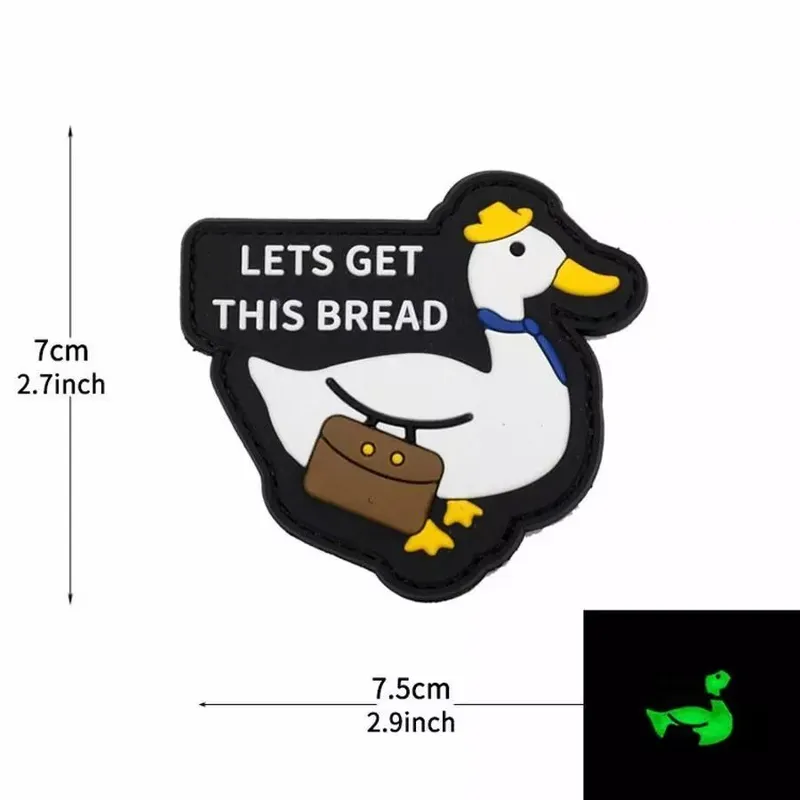 Patch Velcro Phospho LETS GET THIS BREAD