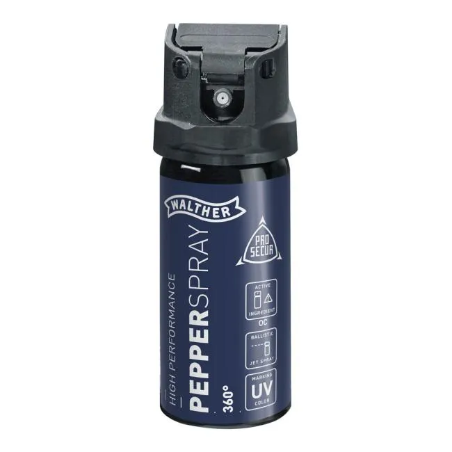 Walther ProSecur 360° Pfeffer Spray · Negro