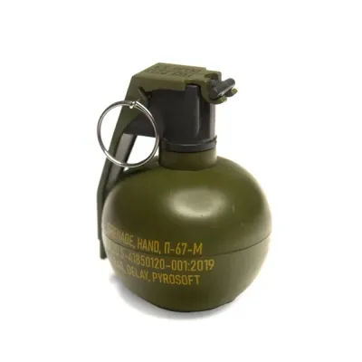 P-67M NATO Handgranate Mit Kreidefüllung – 3–5 Sek. Verzögerung - Pyrosoft