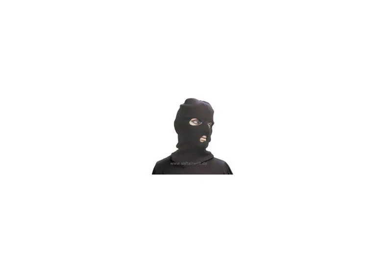 Balaclava, 3 Loch · Negro