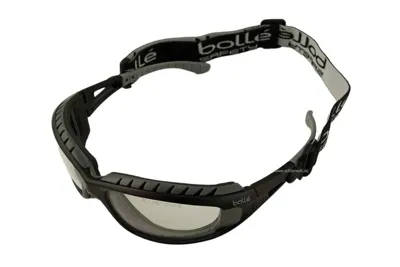 Boll&eacute; Schutzbrille Tracker, Klar, Mit Brillenband - Bollé