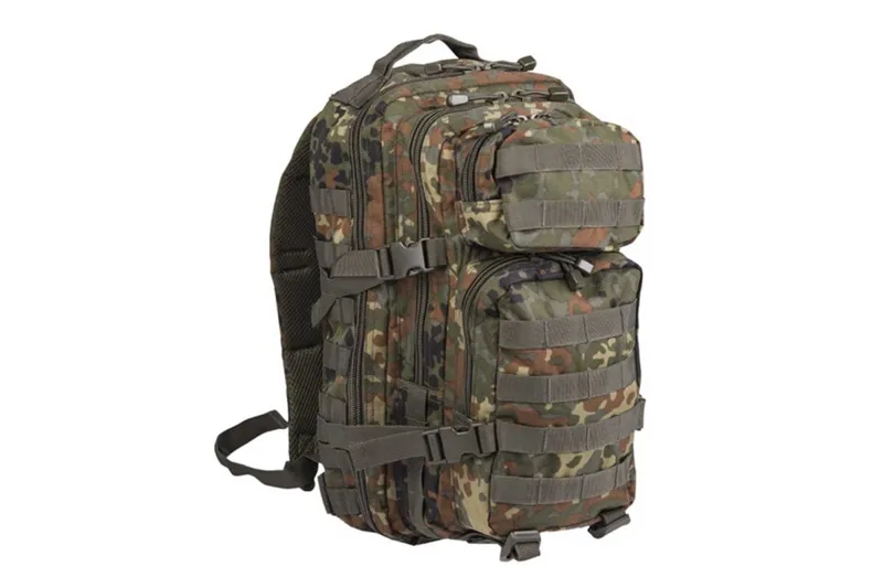 Mil-Tec MOLLE US Assault Pack SM · Flecktarn