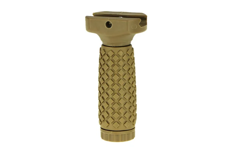 G&P Airsoft Diamond Pattern Vertical Grip Long · Tan / FDE