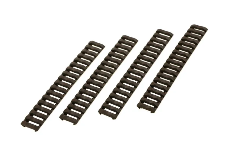 Double Bell 4 Picatinny Rails · Tan / FDE