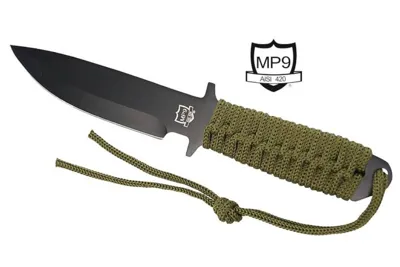 MP9 Outdoormesser Mit Paracord-Griff - Buchner