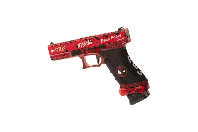 WE Airsoft DP17 Custom Metal Version · Negro