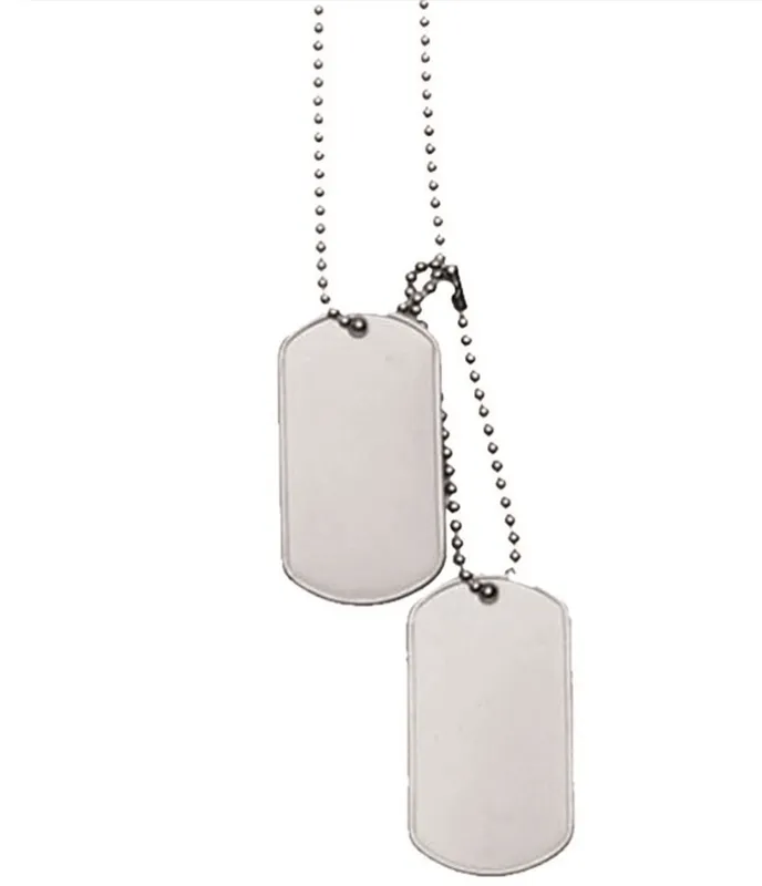 US Dog Tag Set WW2