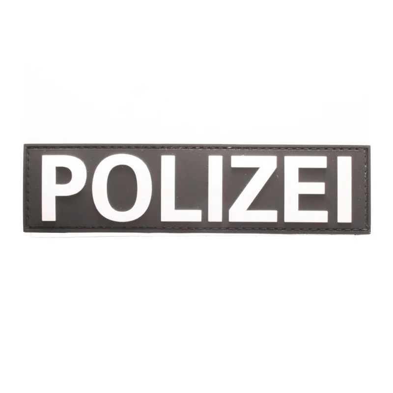 COP Polizei Rubber Patch 13,5x3,5 cm