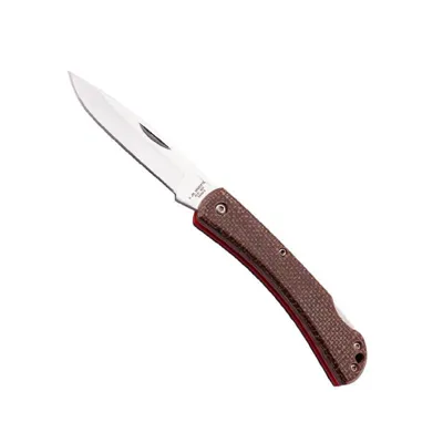 Taschenmesser Leinenmicarta Braun - Herbertz