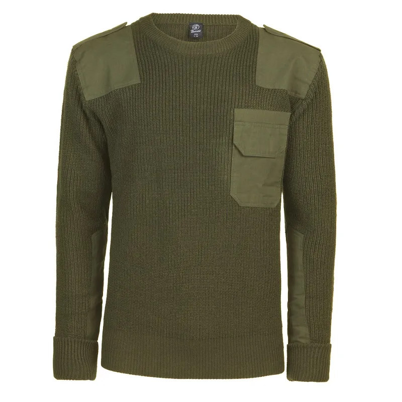 Brandit BW Pullover · Verde / OD
