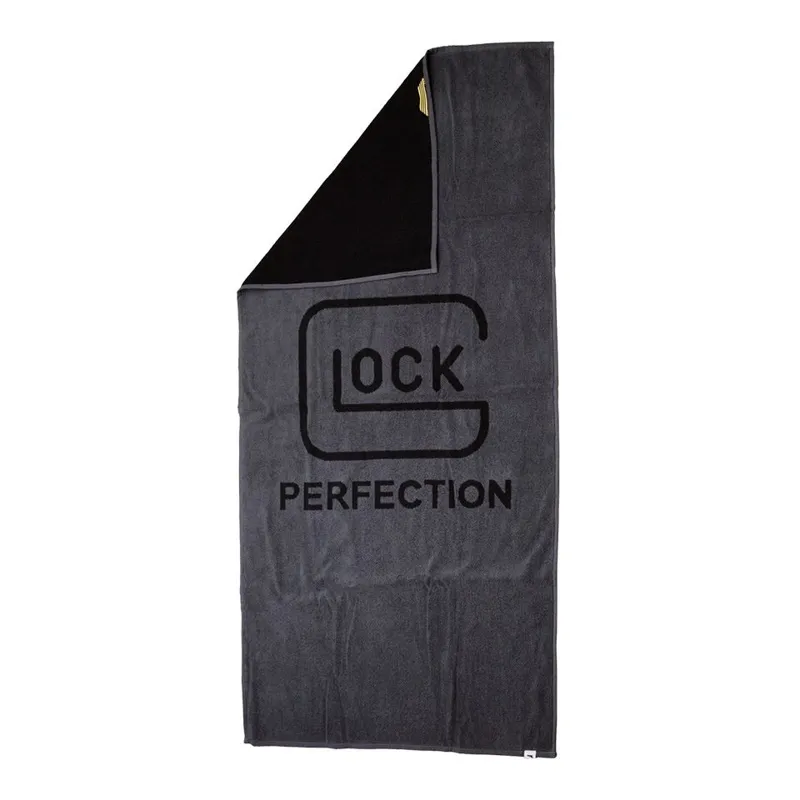 Glock Badetuch Grau · Negro
