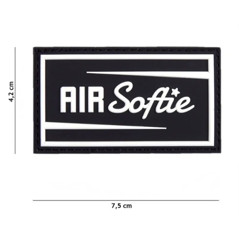 101 Inc Patch - Airsoftie - PVC · Negro