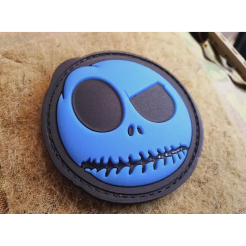 JTG Patch - Nightmare Smile - PVC · Azul