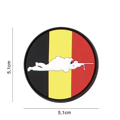 Patch - Sniper Belgium - PVC - 101 Inc