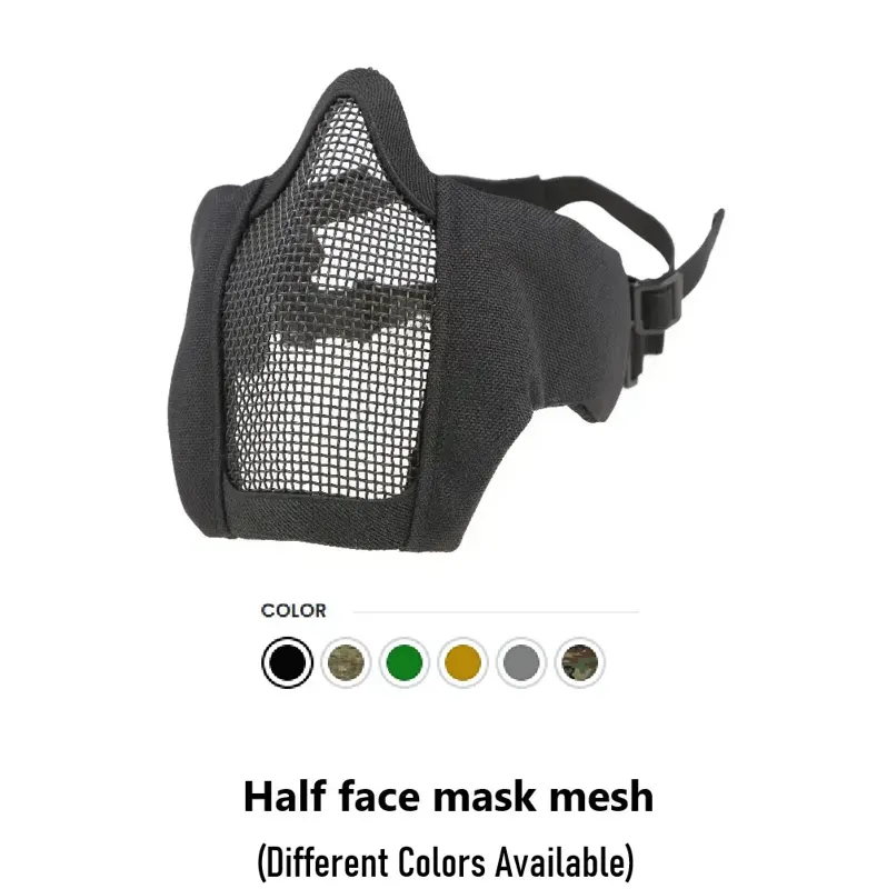 Half Face Mask Mesh