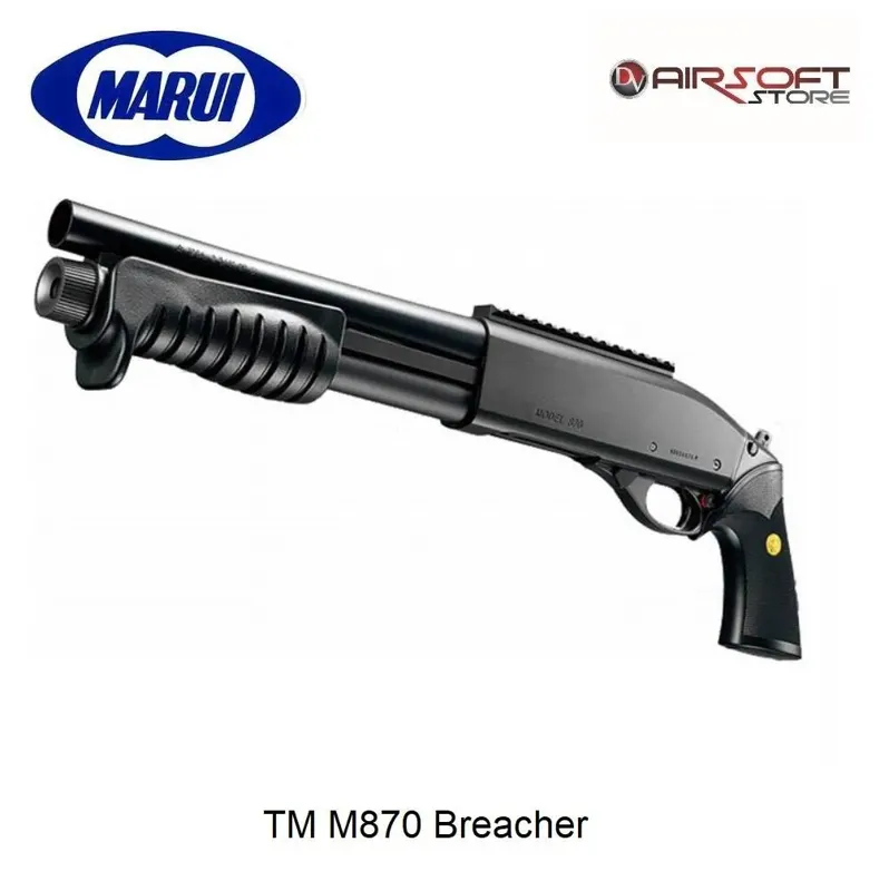 M870 Breacher Shotgun · Negro